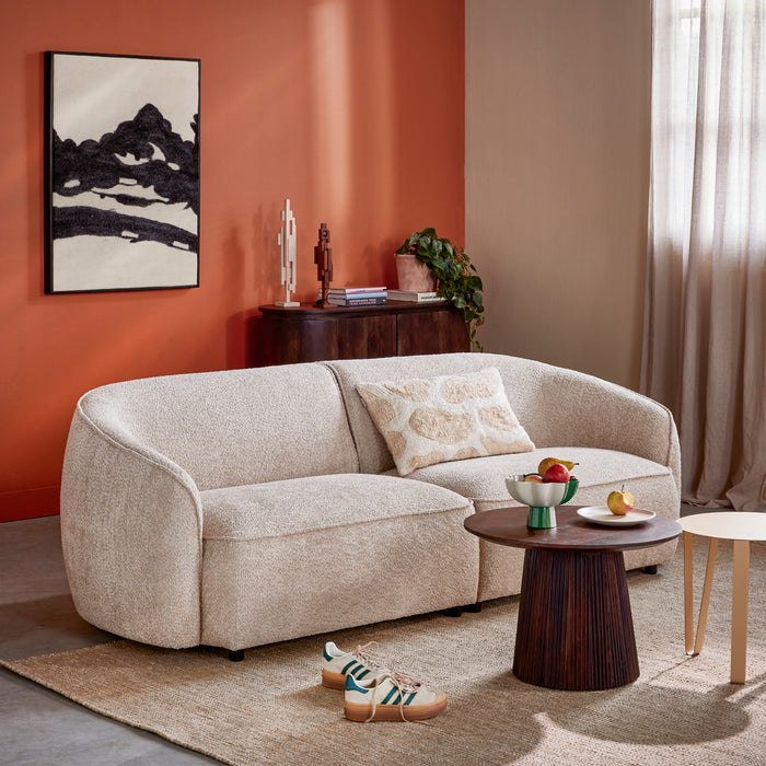 by fonQ Grand Dressoir Donkerbruin Mangohout - B 115 cm