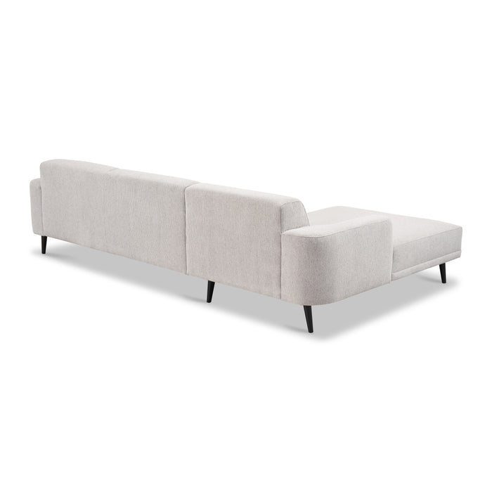 by fonQ Flair Hoekbank met Chaise Longue Links - Naturel Melange