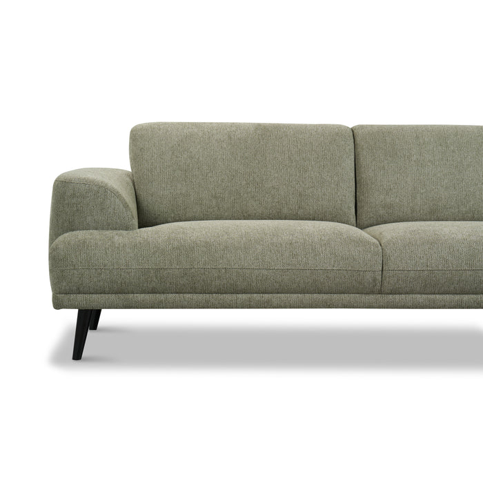 by fonQ Flair Hoekbank met Chaise Longue Rechts - Groen
