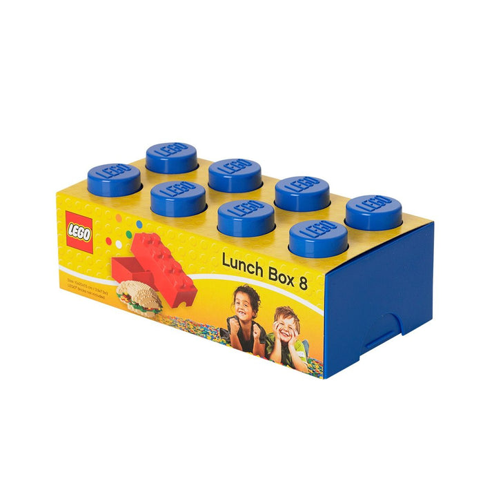 Lunchbox Classic Brick 8, Blauw - LEGO