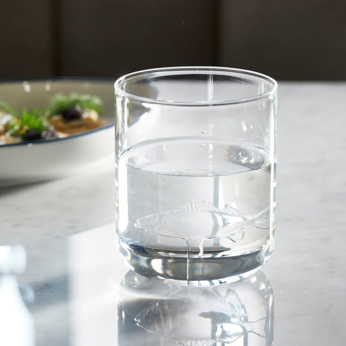 Riviera Maison Waterglas Transparant - Long Island Fish - Glas