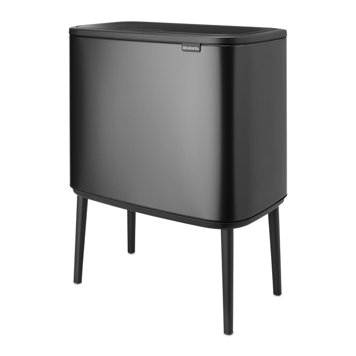 Brabantia Bo Touch Bin Afvalemmer 11 + 23 Liter - Confident Grey