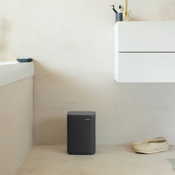 Brabantia Bo Afvalemmer 4 L - Mineral Infinite Grey