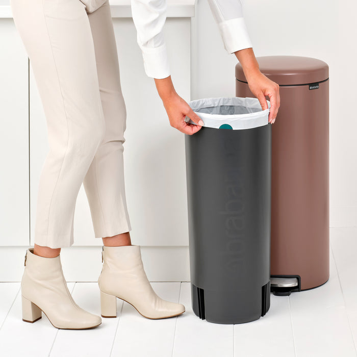 Brabantia NewIcon Pedaalemmer 30 L - Satin Taupe