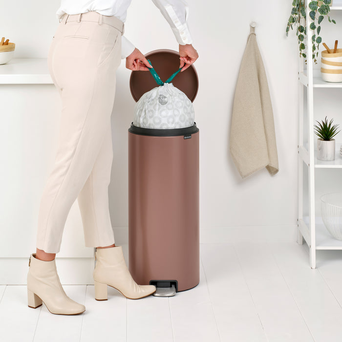 Brabantia NewIcon Pedaalemmer 30 L - Satin Taupe