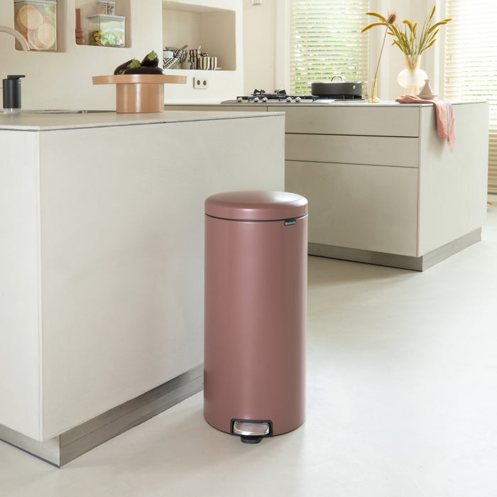 Brabantia NewIcon Pedaalemmer 30 L - Satin Taupe