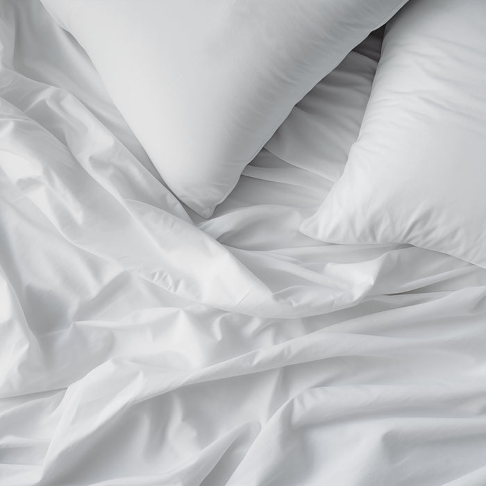 by fonQ Fresh Dekbedovertrek 200 x 200/220 cm - Crispy White