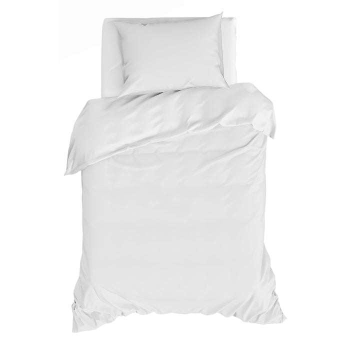 by fonQ Fresh Dekbedovertrek 140 x 200/220 cm - Crispy White