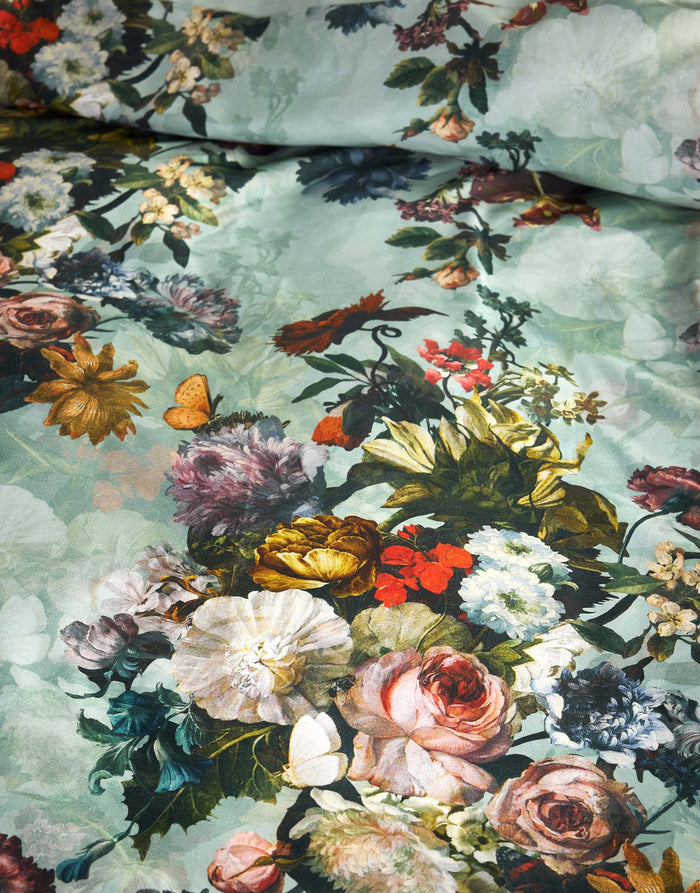 Essenza Karli Dekbedovertrek 140 x 220 cm - Mineral green