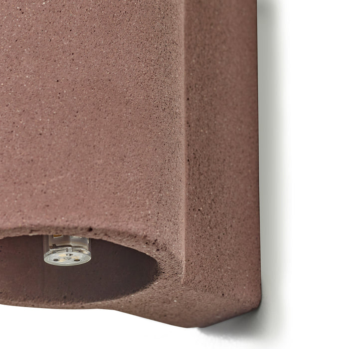 Serax - Thijs Prinsen - Primary Shape Wandlamp - H 18 cm - Rood