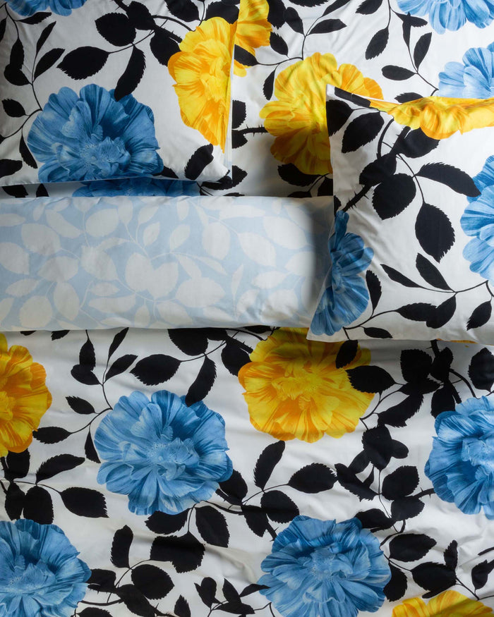 Essenza Bloom with a view Dekbedovertrek 240 x 220 cm - Bright white