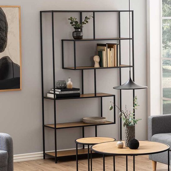 by fonQ Jaxon Stellingkast 185 x 114 cm - Eiken