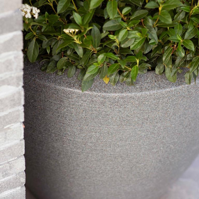Capi Europe Arc Granite Bloempot Ø 75 cm - Antraciet