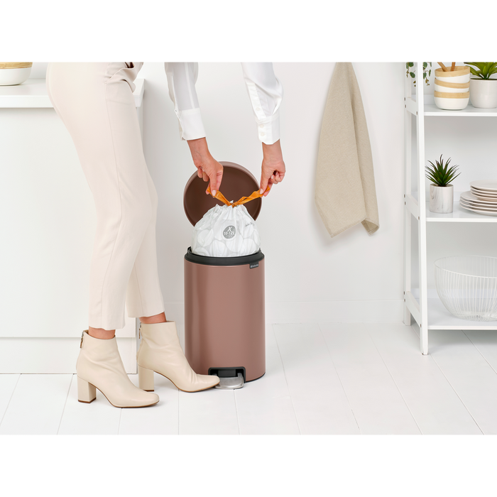 Brabantia NewIcon Pedaalemmer 12 L - Satin Taupe