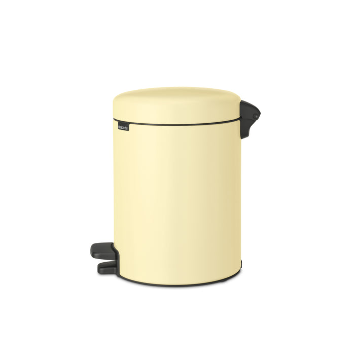 Brabantia NewIcon Pedaalemmer 5 Liter - Mellow Yellow