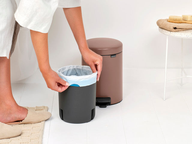 Brabantia NewIcon Pedaalemmer 5 Liter - Satin Taupe