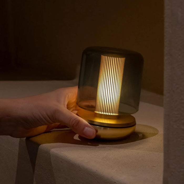 Humble Firefly Oplaadbare Tafellamp - Gold Smoked