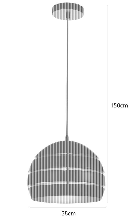 Freelight Hanglamp Djarin Mat Zwart & Goud Ø 28cm