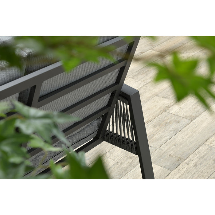 Garden Impressions Andrea L|D set links carbon black licht grijs
