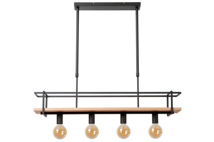 Lucide MILONGA Hanglamp - Zwart