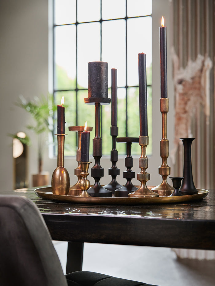 D - Light & Living - Kandelaar KIERAN - Ø10x33cm - Brons