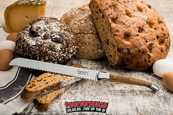 Broodmes olijfhout - Laguiole Style de Vie