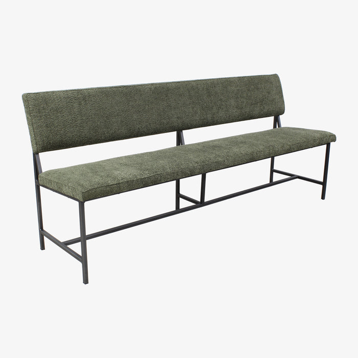 by fonQ Spare Eetkamerbank - B 160 cm - Winter Moss