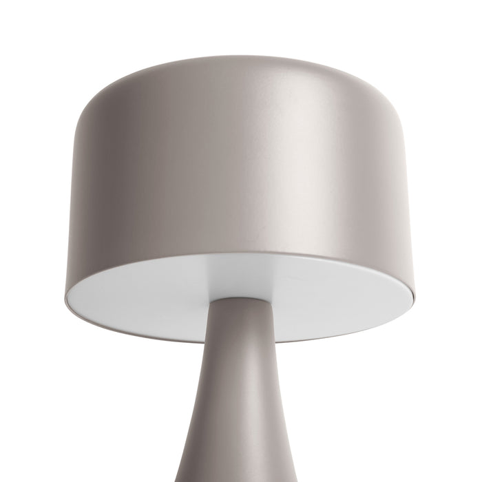 Leitmotiv Tafellamp Nora Led - Grijs - 12.5x12.5x21cm