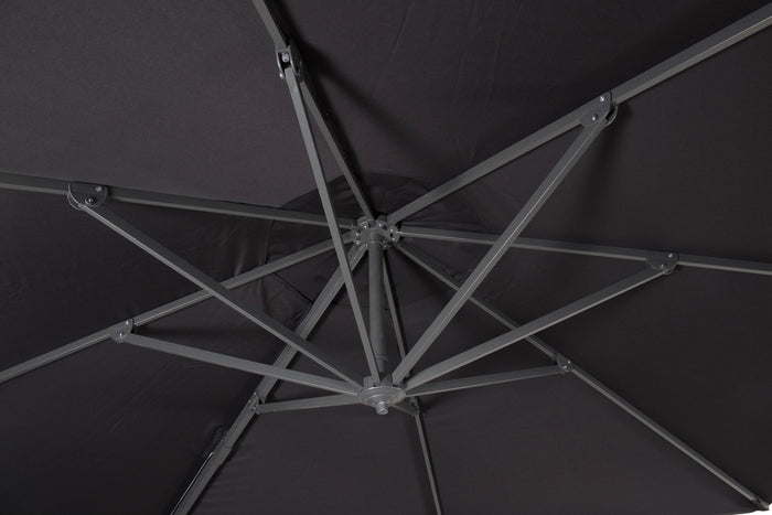 Venture Home Leeds Parasol ⌀350 - Zwart