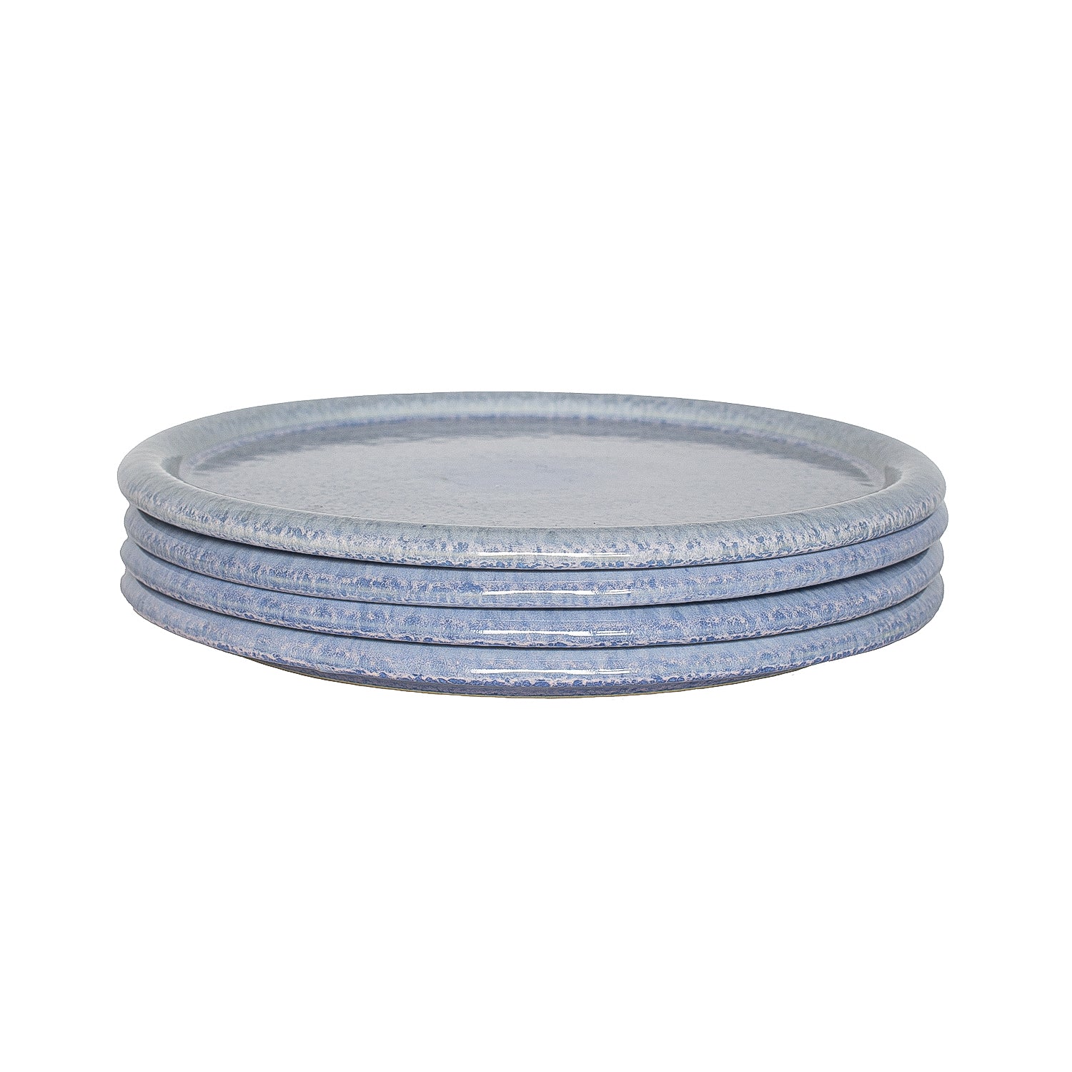 by fonQ Bold Dinerborden Blauw 4st. - Ø 27 cm