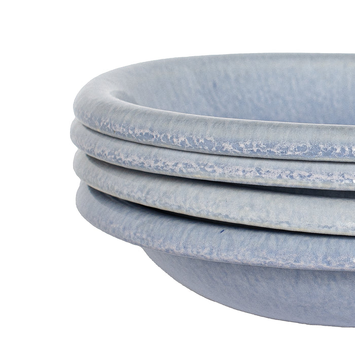 by fonQ Bold Pastaborden Blauw 4 st. - Ø 23 cm