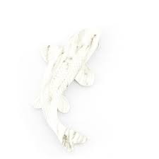 Furnilux - Wanddecoratie Triton – White - 31 x 14 x 9 cm