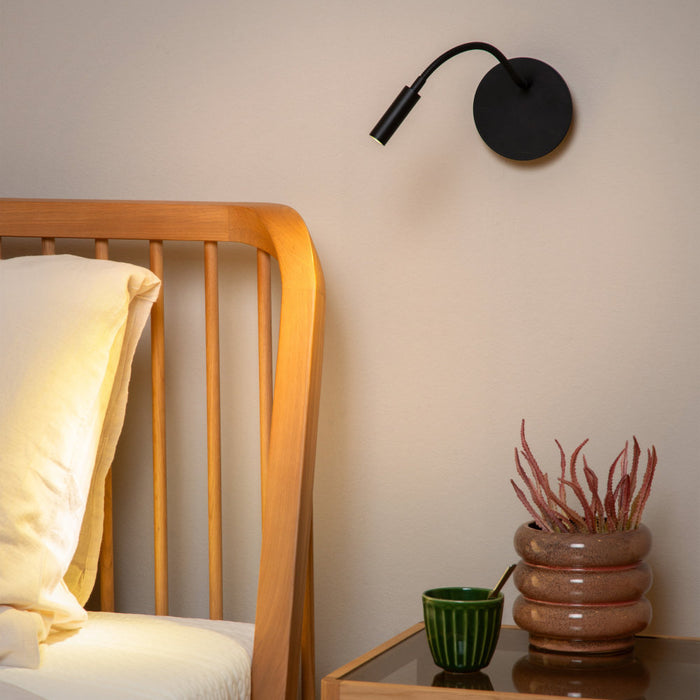Lucide JOLIJN Bedlamp - Zwart
