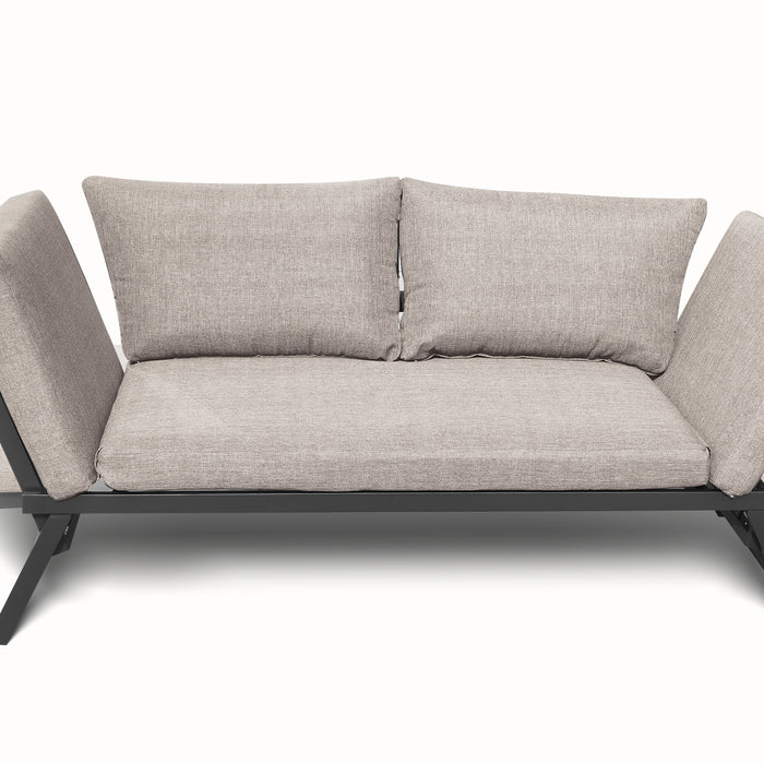 SenS-Line Valencia Tuinbank Uitklapbaar - Taupe