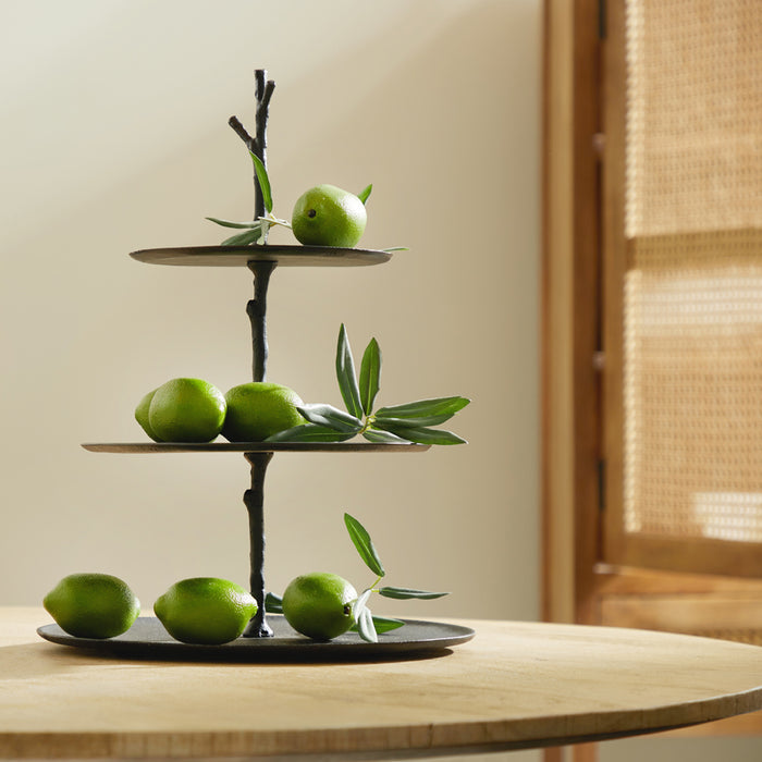 Light & Living Etagère Tresa - Zwart - 3 Laags