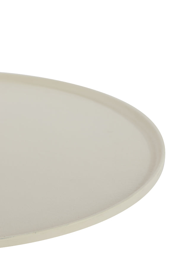 Light & Living - Schaal MAES - Ø50x1.5cm - Wit