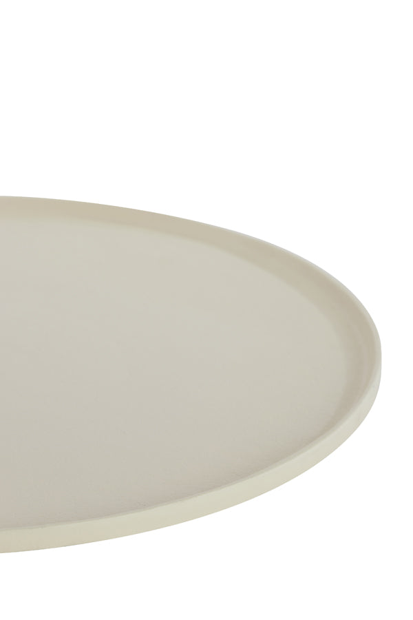 Light & Living - Schaal MAES - Ø30x1.5cm - Wit