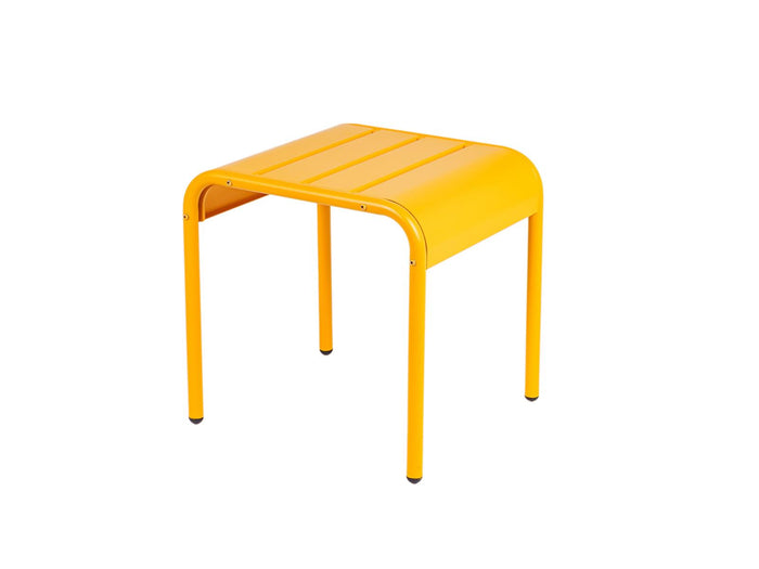 Metalen loungestoel set Max XXL okergeel