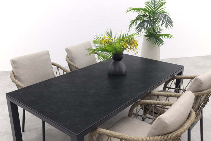 VDG Julia|Chaneo tuinset - 180x90 cm. - 5-delig