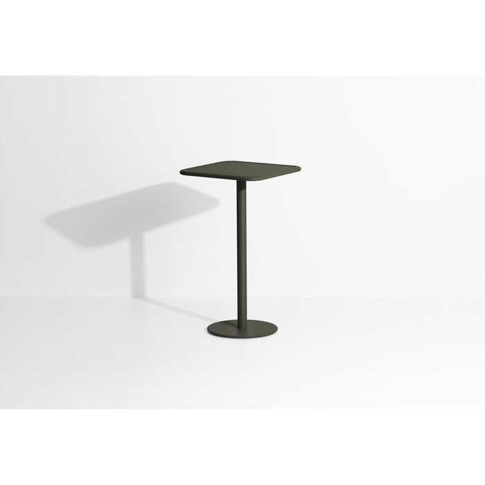 Petite Friture Week-end bistrotafel 60x60 H105 Brown Red