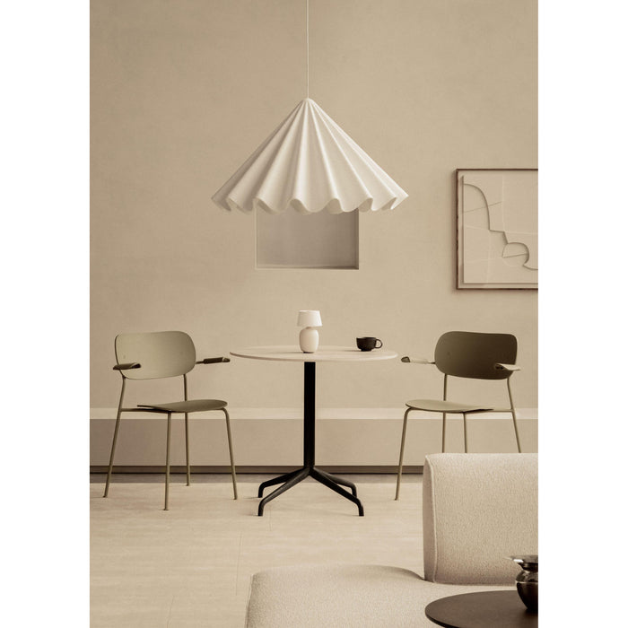 Audo Copenhagen Co tuinstoel met armleuningen olijf