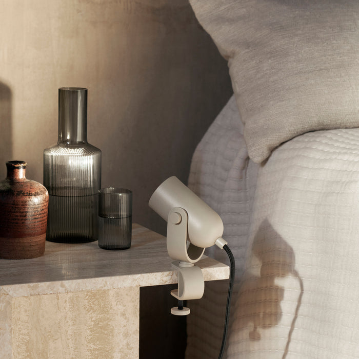 Ferm Living Ripple Karaf 1 L - Smoked Grey