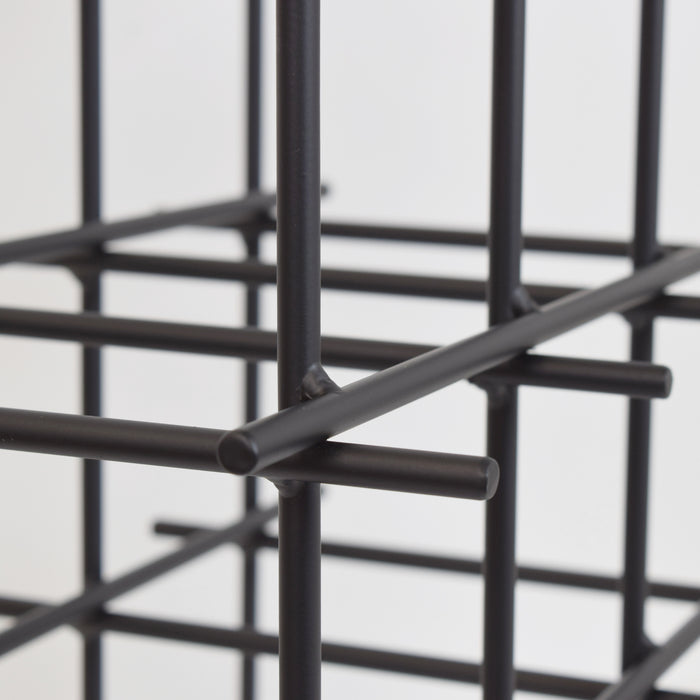 LOFT42 Malbec Wijnrek - 9 flessen - Metaal - Zwart