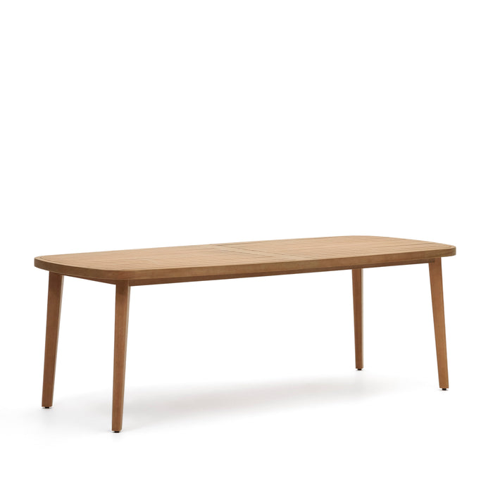 Kave Home - Maset 100% buitentafel in massief eucalyptushout 225 x 100