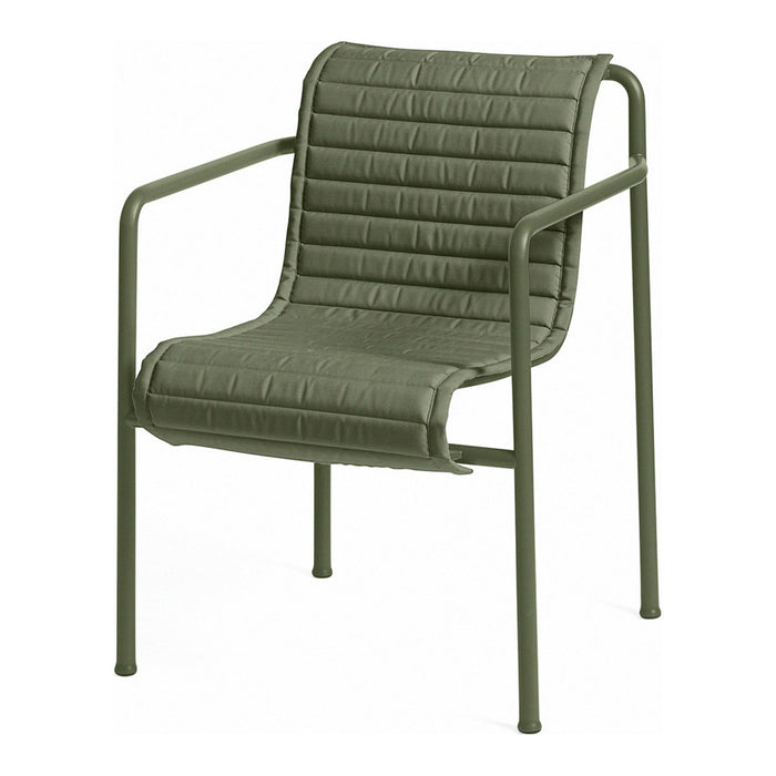 HAY Palissade Quilted Kussen voor Armchair - Olijfgroen