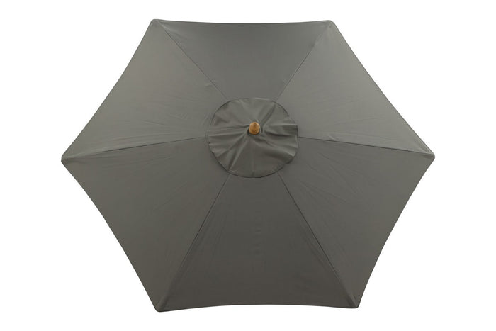 Nest outdoor Edit verstelbare parasol grijs - Ø 2,5 meter