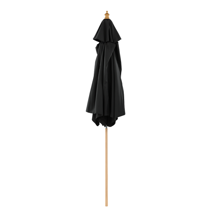 Nest outdoor Edit Parasol Ø250 cm - Zwart