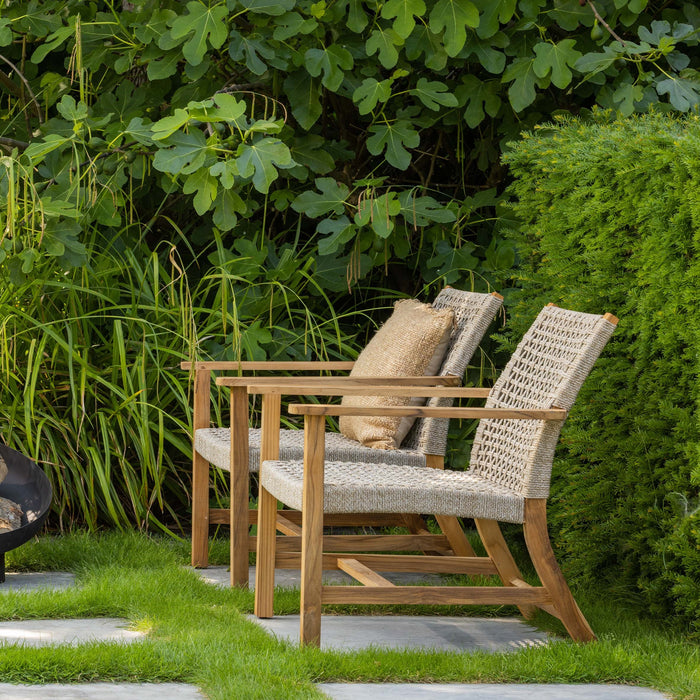 WOOOD Fauteuil Copper - Teak - Naturel - 79x76x85