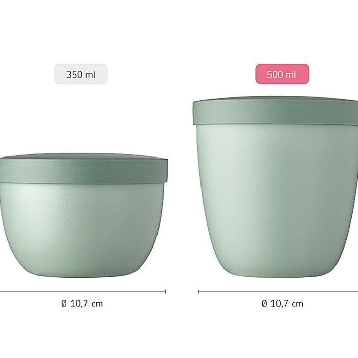 Snackpot Ellipse 500 ml - Nordic blue