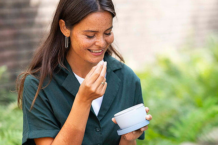 Snackpot Ellipse 350 ml - Vivid blue